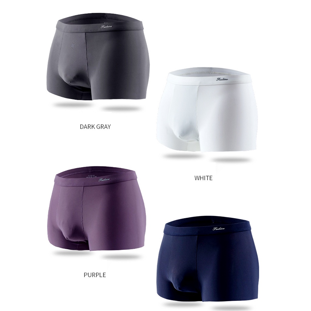 Quần lót nam vải lụa băng thoáng khí ngăn ngừa vi khuẩn thời trang cao cấp cho nam có BigSize