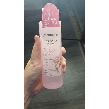 Nước Hoa Hồng Mamonde  Rose Water Toner 150ml, 250ml, 500ml có bill