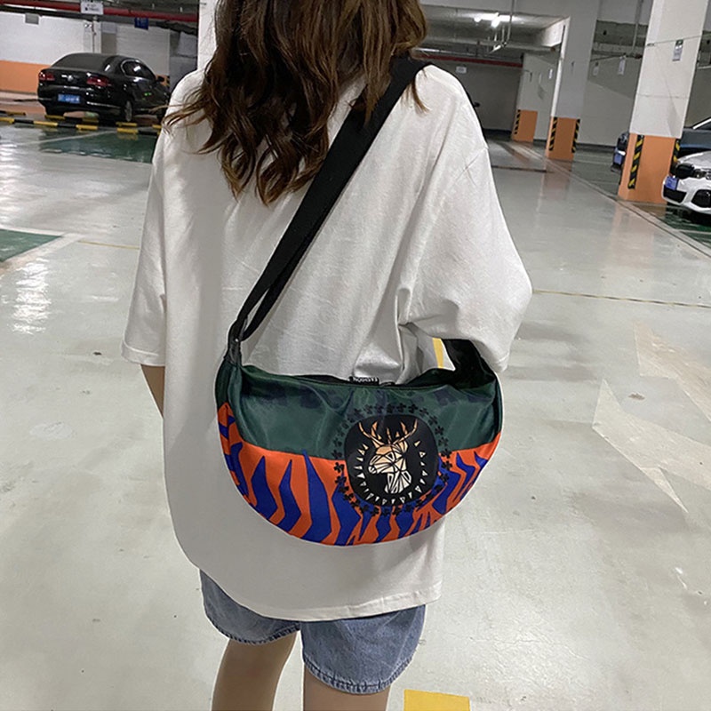 Túi Đeo Chéo Một Bên Vai Thời Trang Hàn Quốc Chống Nước Dành Cho Học Sinh