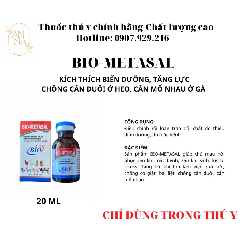 BIO METASAL 20ML