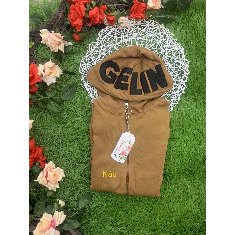 Áo Khoác Thời Trang Nón Thêu GELIN