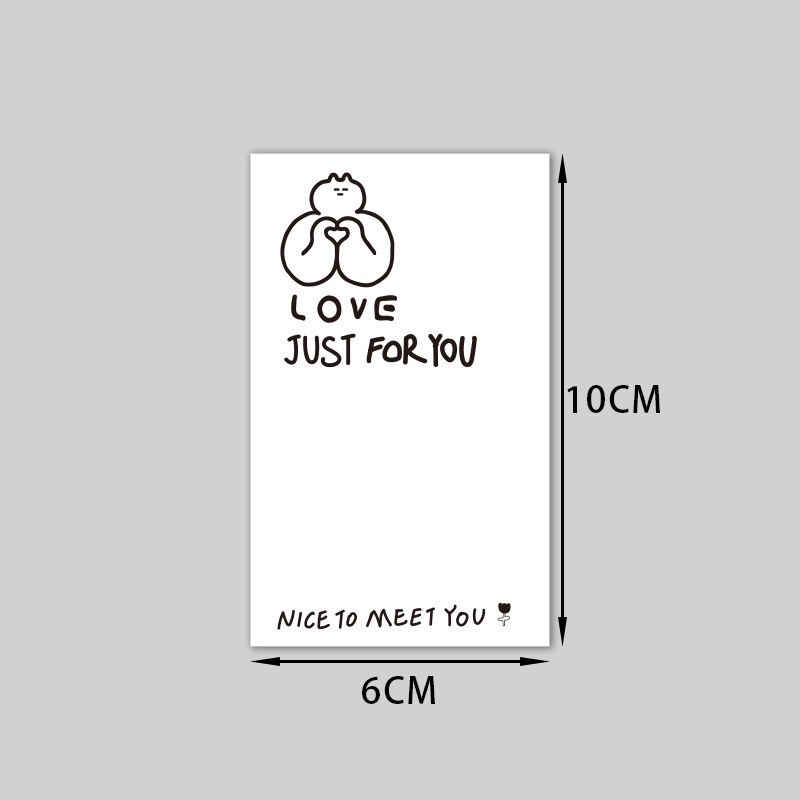 Sticker Seal Đóng Hộp Tem Cảm Ơn Nice To Meet You