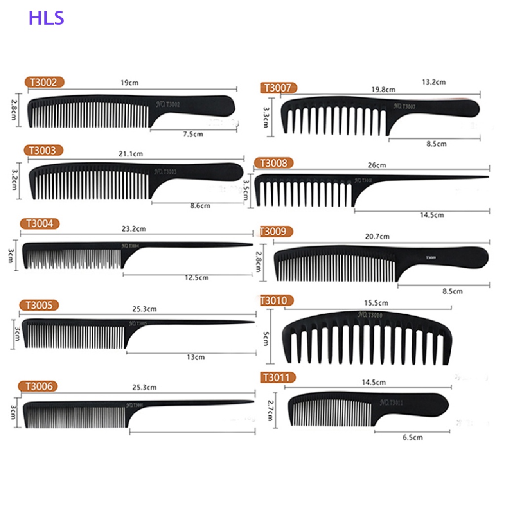 1 Lược Chải Tóc Chống Tĩnh Điện Bằng Gỗ Màu Đen