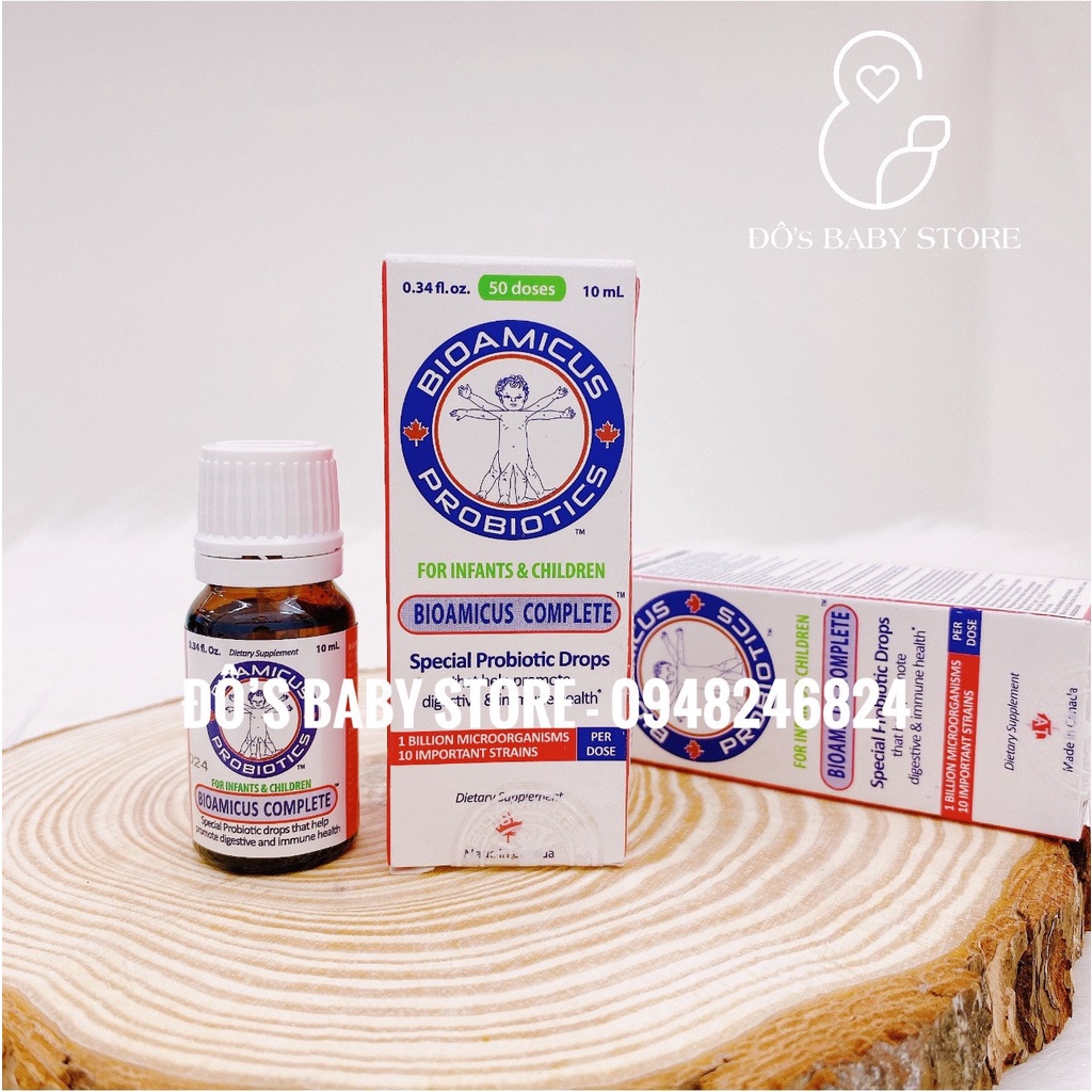 ￼Men vi sinh Bioamicus Complete men 10 chủng