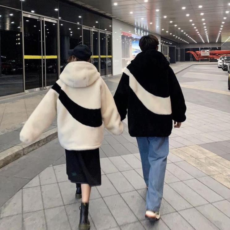 Áo Khoác,Áo Lông Dầy Dặn Form Rộng Nam Nữ