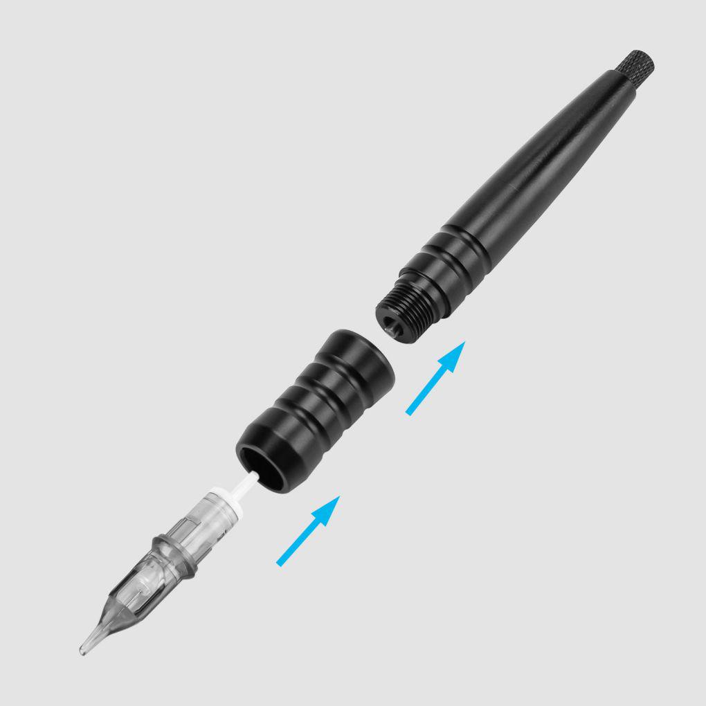 Bút Đánh Dấu Xỏ Khuyên Lông Mày Vĩnh Viễn Bằng Hợp Kim Nhôm Kháng Nhiệt