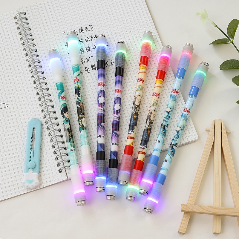 Bút Xoay Cân Bằng Có Đèn LED Dành Cho Học Sinh
