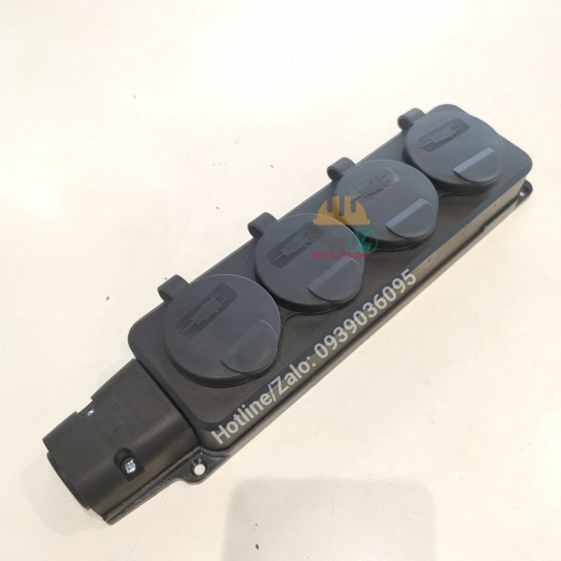 Ổ Cắm Điện Chống Nước Ngoài Trời 4 Ổ Cắm Loại Schuko – Tiêu Chuẩn Châu Âu & Hàn Quốc – IP54 16A 250V 350W Type F