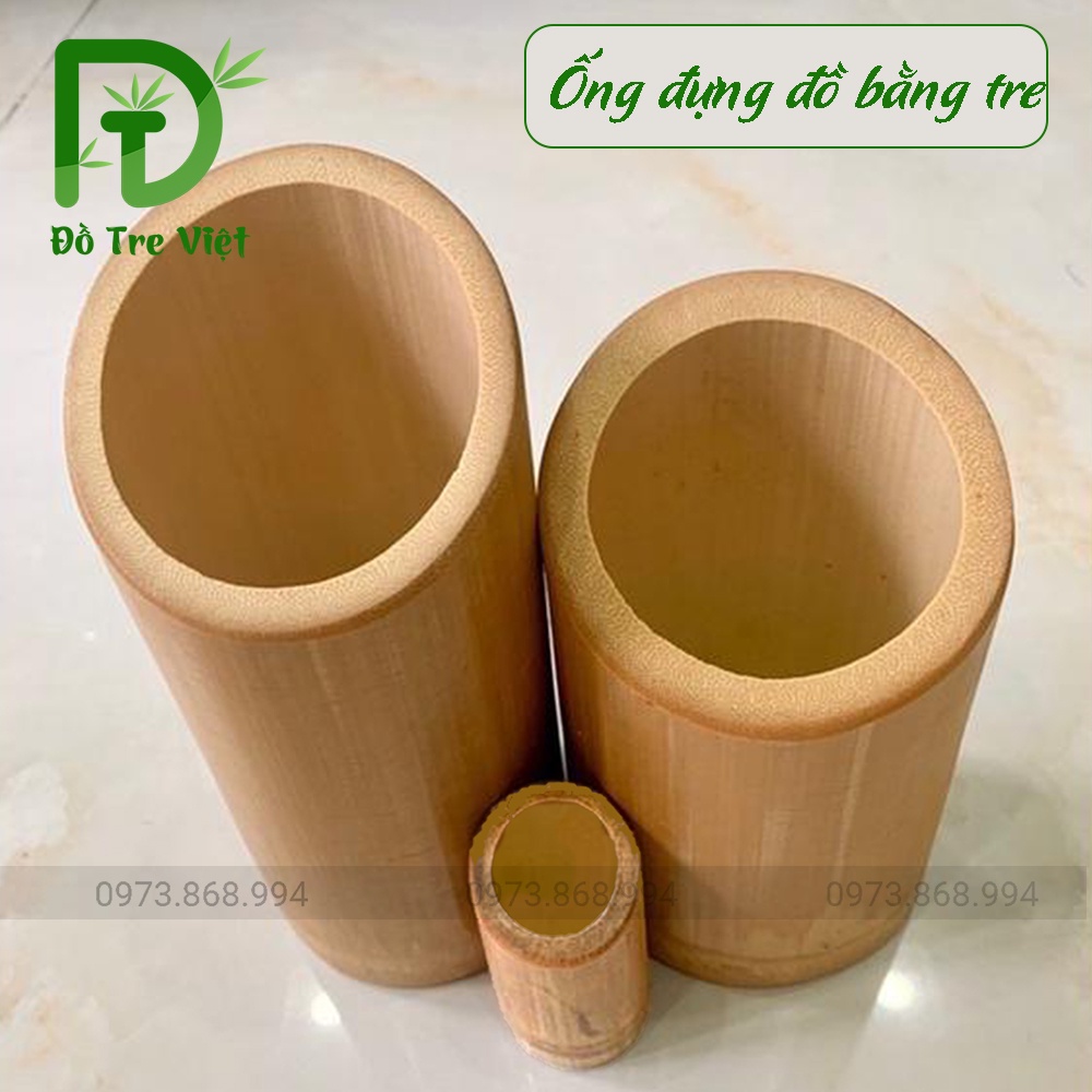 Ống đựng đồ đa năng bằng tre - trúc