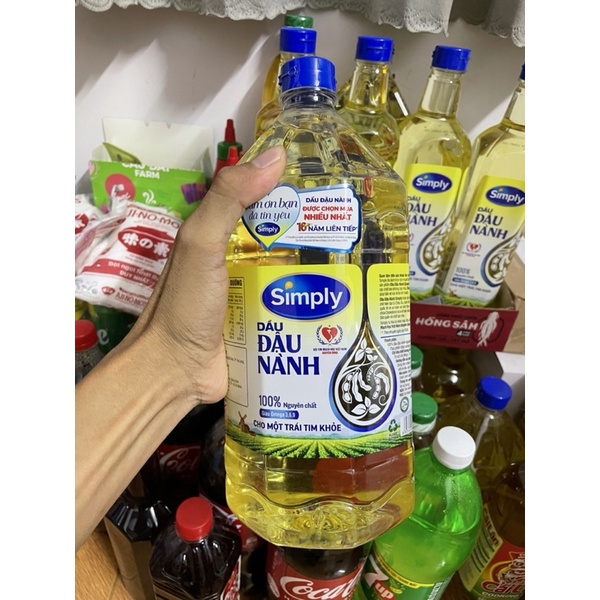 Dầu đậu nành Simply 1L