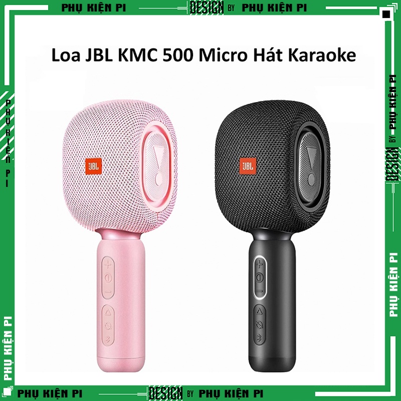 Micro Hát Karaoke Bluetooth Floveme JBL KMC500 Phiên Bản Thần Tượng, Kèm Loa Cao Cấp, Chất Lượng Âm Thanh Trong Trẻo.