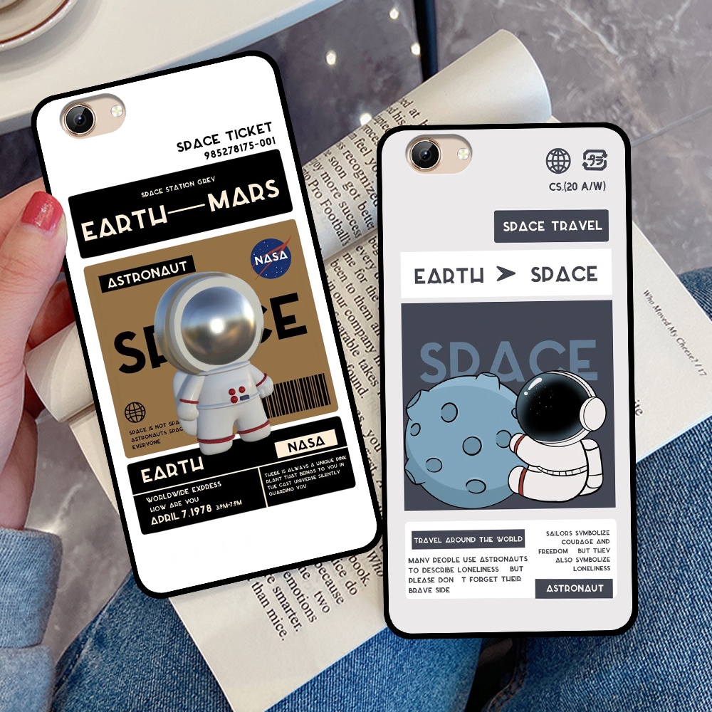 Ốp Vivo Y53 / Y55 / Y71 in hình vũ trụ, nasa, moon, earth siêu đẹp