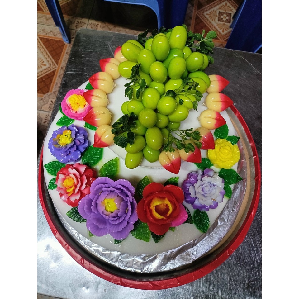 Bánh trái cây nhân đậu xanh