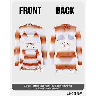 { New Arrival } Set bikini sexy loang màu
