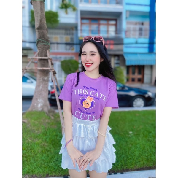 Áo thun nữ cao cấp GYZ chất cotton chuẩn xịn hàng đẹp giá tốt kiểu dáng trẻ trung