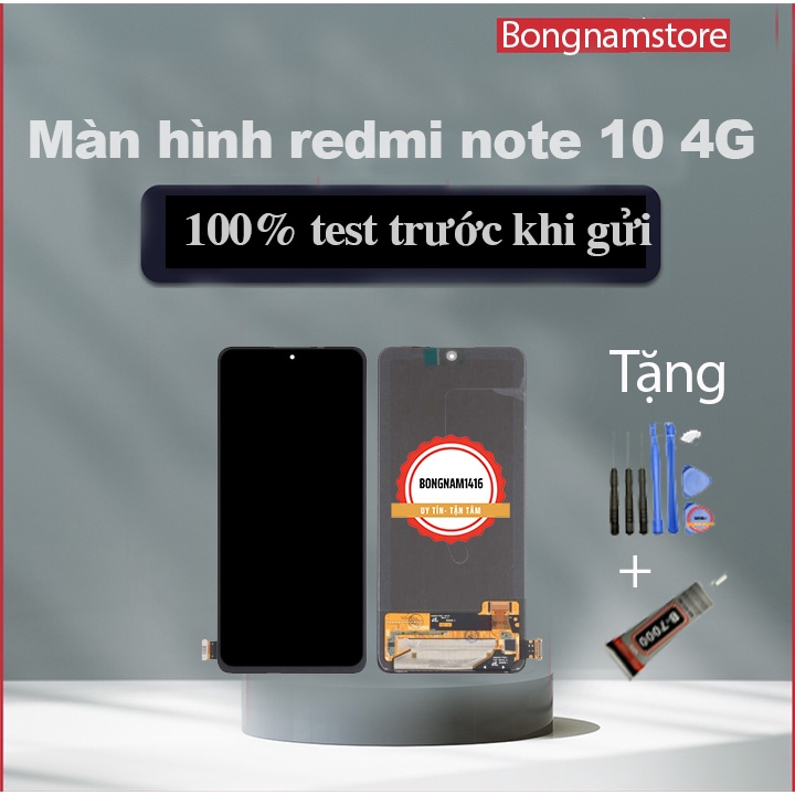 Màn hình redmi note 10 4G/Note 10s tặng kèm bộ sửa và keo bán b7000 bongnamstore.