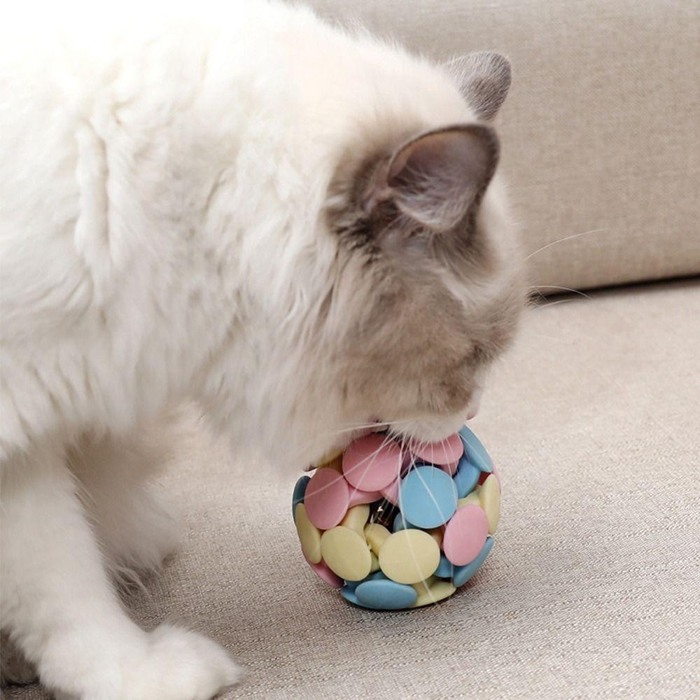 Bóng Đồ Chơi Nhiều Màu Sắc Cho Mèo Cưng