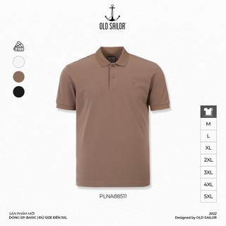 Áo polo nam basic Old Sailor - O.S.L BASIC POLO - Big size upto 4XL