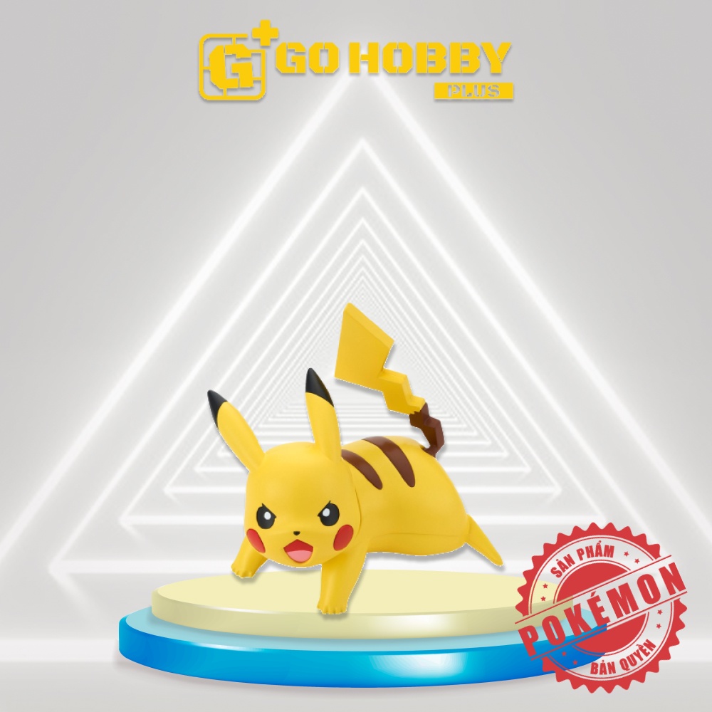 POKEPLA Quick 03 | Pikachu Battle Pose | Đồ chơi lắp ráp POKÉMON