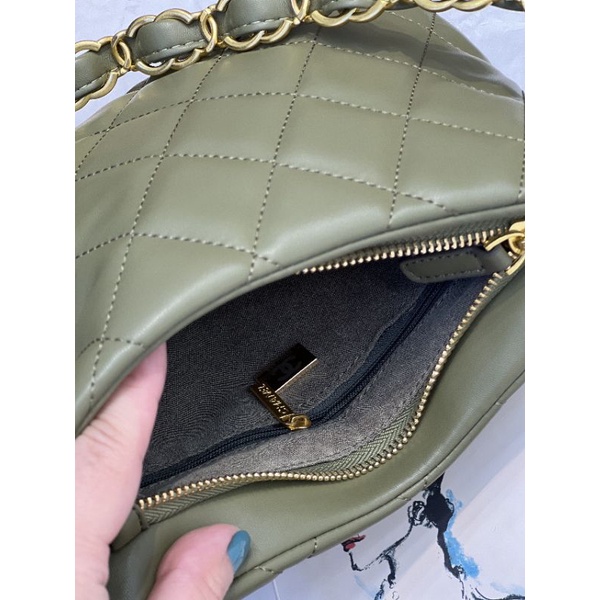 Túi xách nữ thời trang Hobo sz24x17 da cừu mịn có code chip fullbox vip nam châm