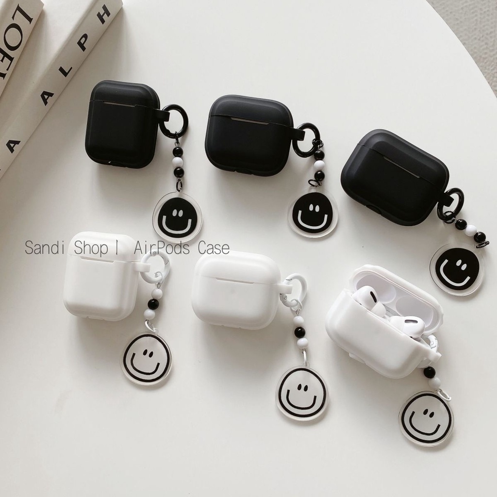 Ốp lưng hình gợn sóng đơn giản AirPods Pro3 Vỏ AirPods cho AirPods 4 1 / 2 / 3 / Pro AirPods 4 Pro2 