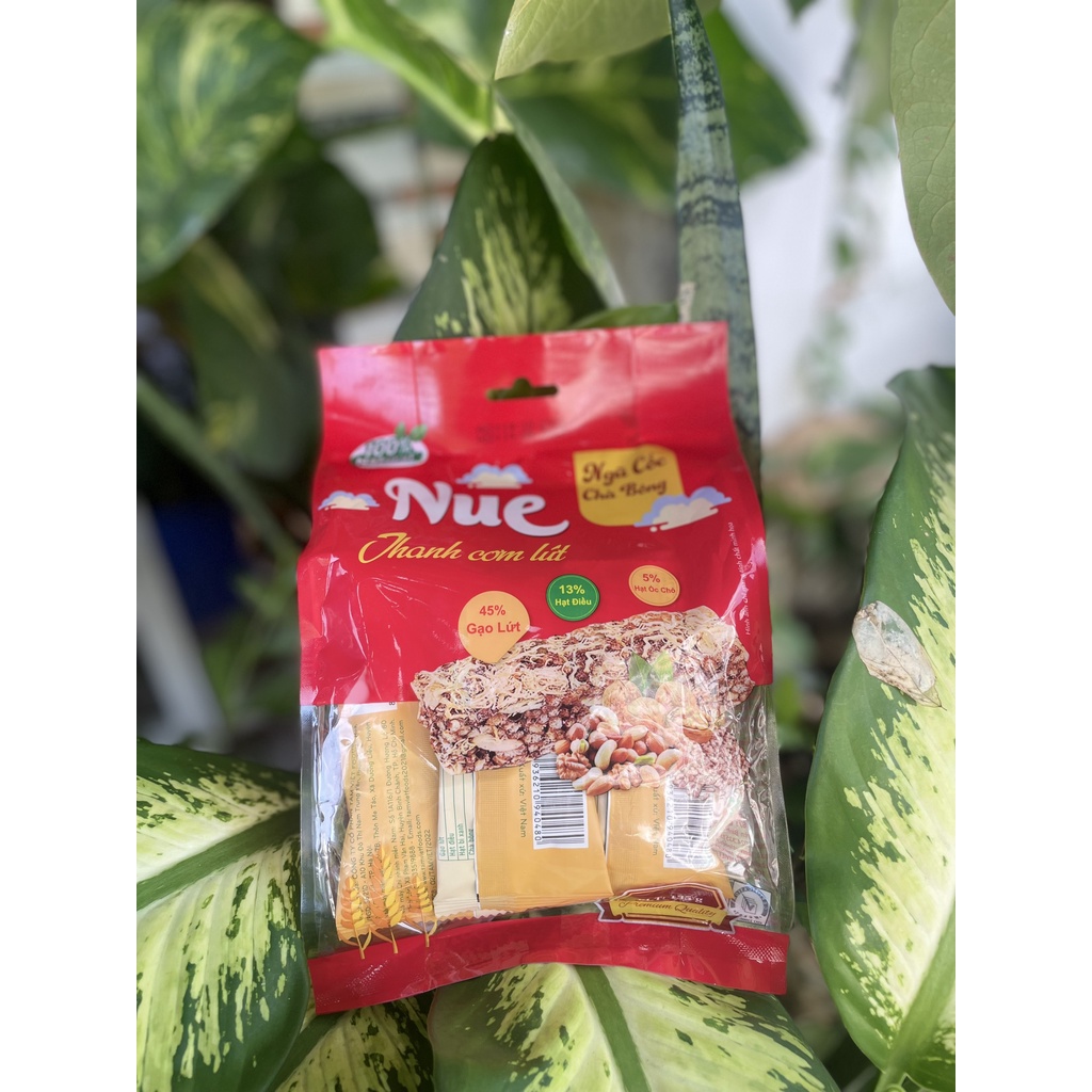 Thanh Cơm Gạo Lứt Sấy Ngũ Cốc Ăn Kiêng Dinh Dưỡng NUE   - Hộp 300g