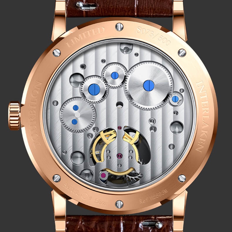 Đồng Hồ Nam LOBINNI No.8883-1 Máy Tourbillon Cao Cấp Chính Hãng BH 24T Chịu Nước 50m Kính Sapphire Chống Xước Dây Da