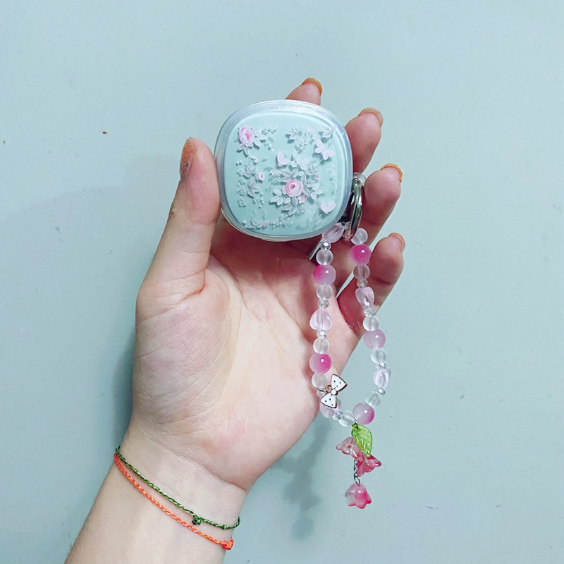 Vỏ Bảo Vệ Hộp Sạc Tai Nghe Không Dây Bằng Silicon Chống Bụi Họa Tiết Hoạt Hình Baseus WM01 TWS WM01