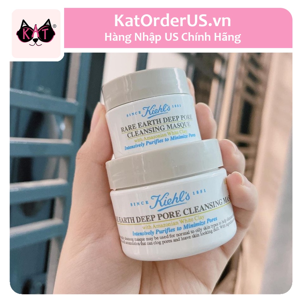 Mặt nạ đất sét Kielh's Rare Earth Deep Pore Cleansing Pore