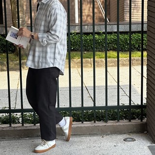 SANTÉ STUDIO - Áo sơ mi nam basic kẻ caro - CHECKED SHIRT.