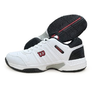 Giày tennis Wilson/ Prince 7070 chống lật cổ chân, màu trắng, dành cho nam, đủ size