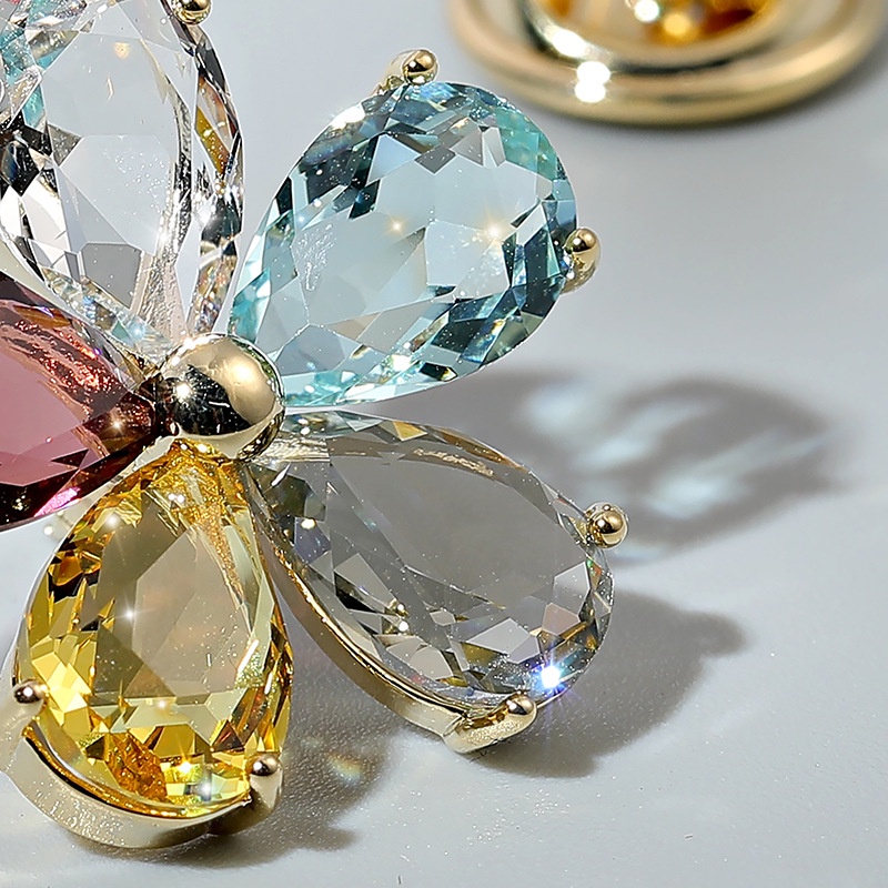 Trâm Cài Áo Hình Động Vật Hoạt Hình Đính Pha Lê Sang Trọng