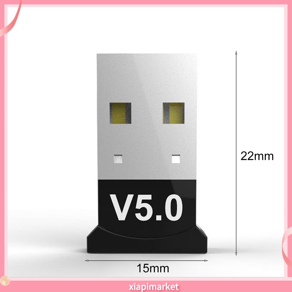 Usb Thu Phát Âm Thanh Bluetooth 5.0 Mini Không Dây Cho Pc Laptop Tai Nghe