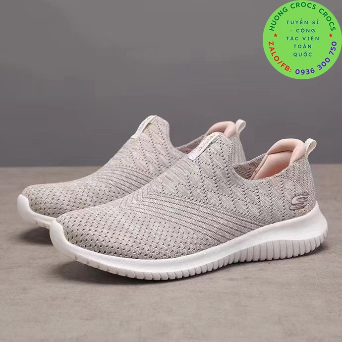 GIÀY THỂ THAO SKECHERS UNTRA FLEX II 149426 CHO NỮ MÀU KEM
