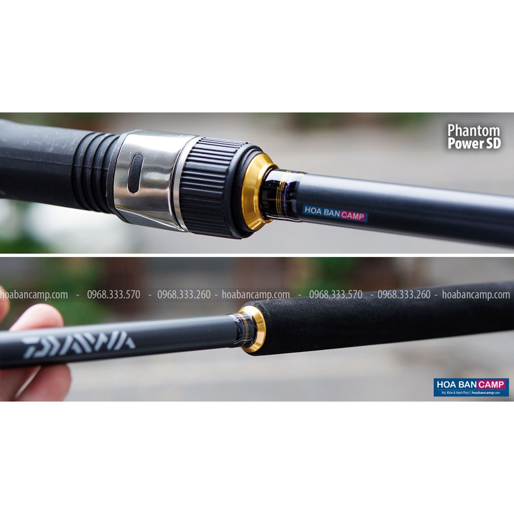 Cần Lure Daiwa 17 Phantom Power SD | 2 Khúc