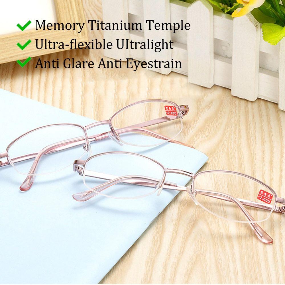 Kính Đọc Sách Chống Mỏi Mắt Thiết Kế Đơn Giản Phong Cách Vintage
