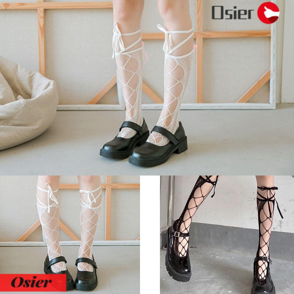 1 Đôi Tất Lưới Thắt Nơ Thời Trang Gợi Cảm Cho Nữ