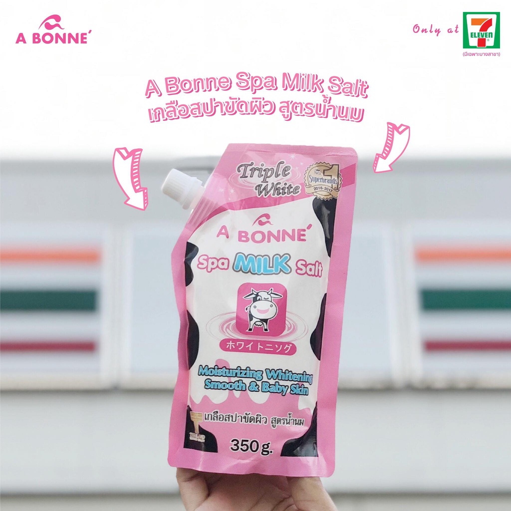 A BONNE Muối Tắm Tẩy Tế Bào Chết Spa  mịn màng, sáng da, giảm mụn lưng