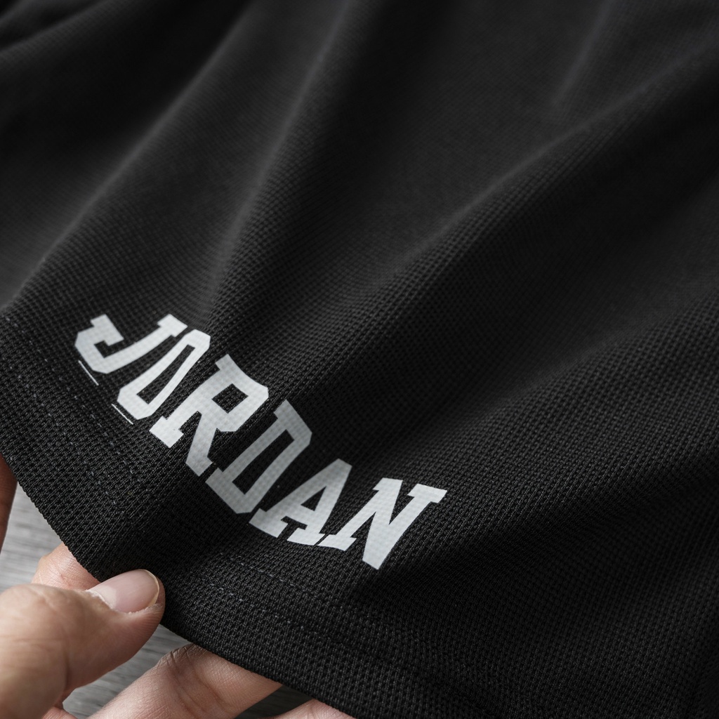 Bộ quần áo thể thao nam Fordan trắng