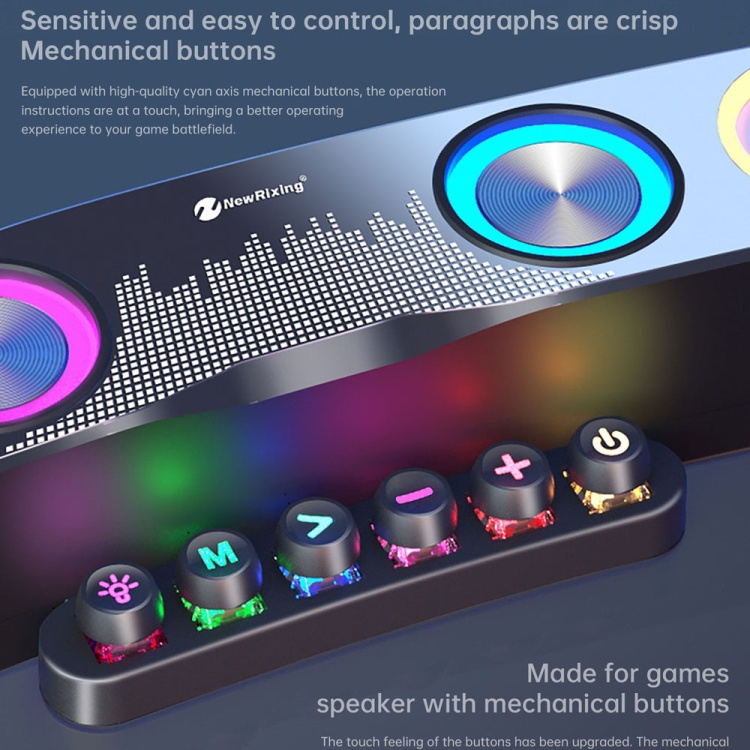 Loa Bluetooth Gaming NR555 Hiệu Ứng Âm Thanh Vòm Dolby Atmos