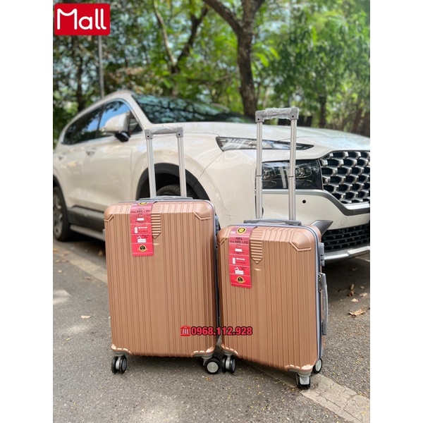 Vali Kéo Du Lịch Xách Tay Bo Góc Hàng Việt Nam Chất Lượng Cao Nhựa ABS/PC Cao Cấp Chống Vs Đập. Bảo Hành 5 Năm