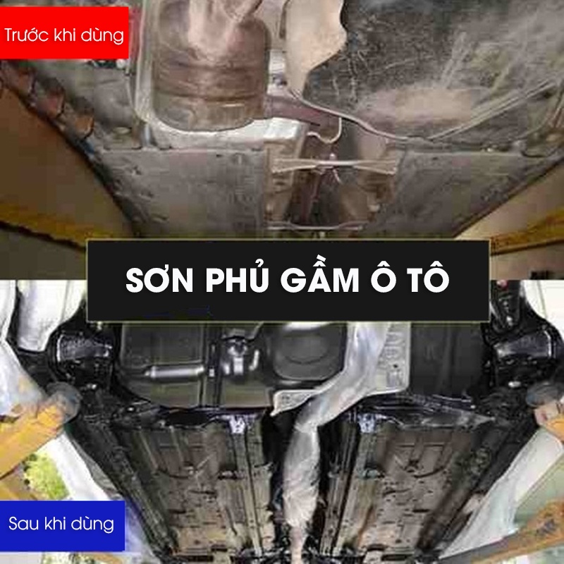 Sơn Phủ Gầm Ô Tô Teroson Record 2000 HS