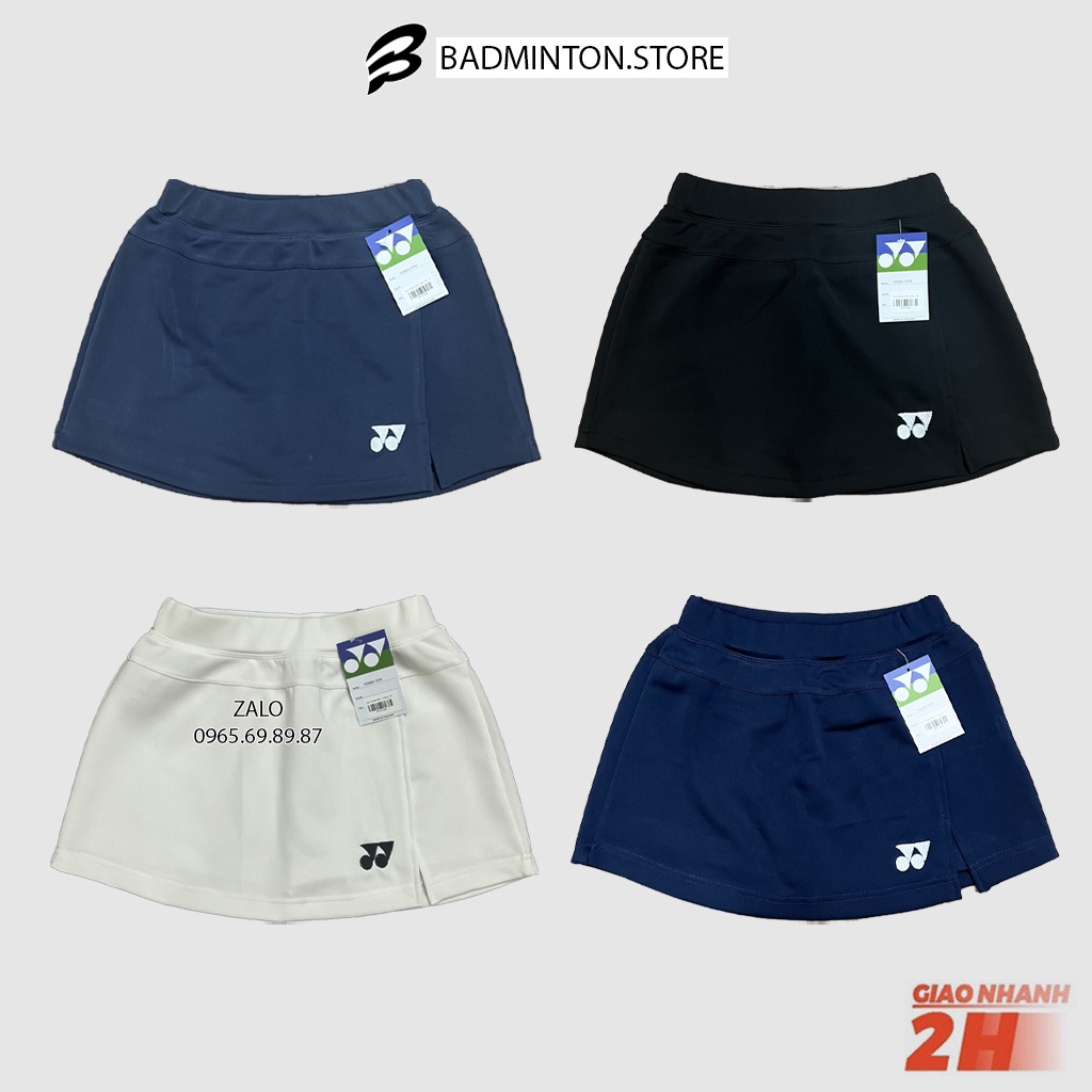 Váy cầu lông, váy Yonex đánh cầu lông co giãn 4 chiều size M L XL XXL