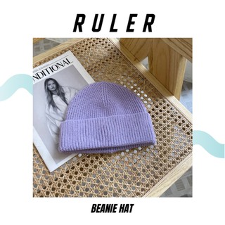 Nón len beanie ngắn basic
