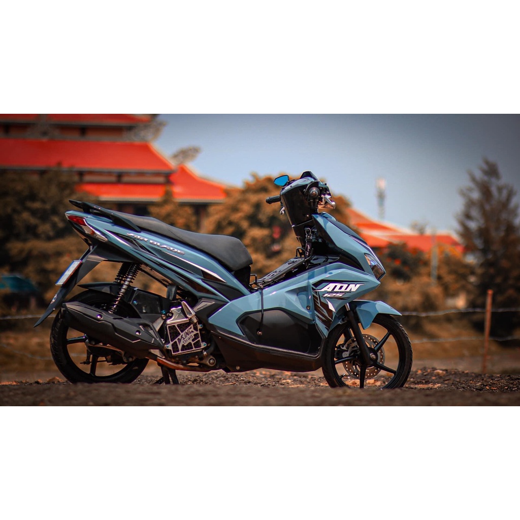 TEM RỜI mẫu ADN AirBlade 125 xám xi măng - tem cao cấp không bay màu