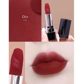 Son Thỏi Dior 720 Veltet Màu Nâu Đất