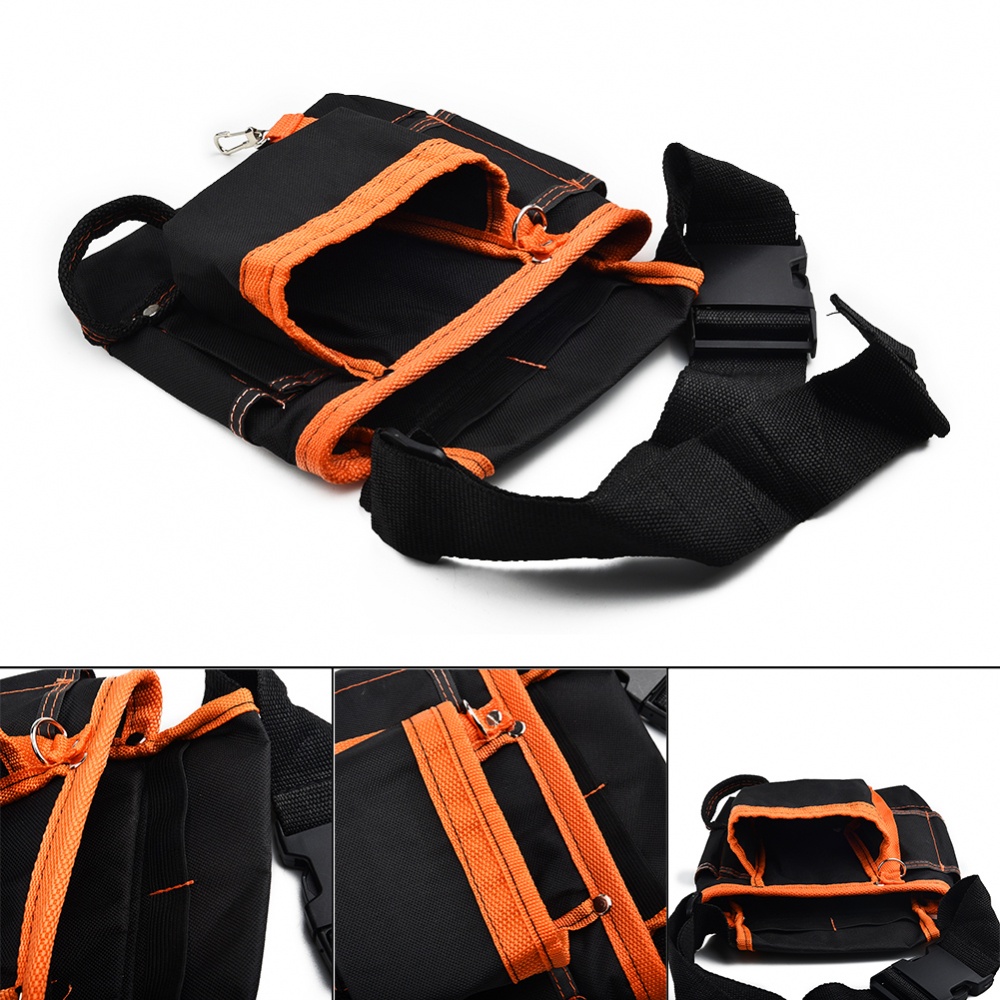 1 Túi Đựng Dụng Cụ Tua Vít 26x21.5cm 7 Ngăn Đeo Hông