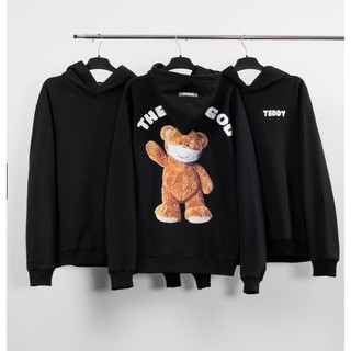 Áo hoodie The Bad God Teddy Mask MikeBear