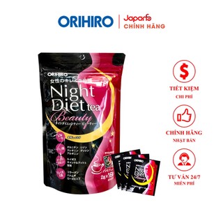 Trà giảm cân Beauty Collagen Orihiro Nhật Bản 16 gói