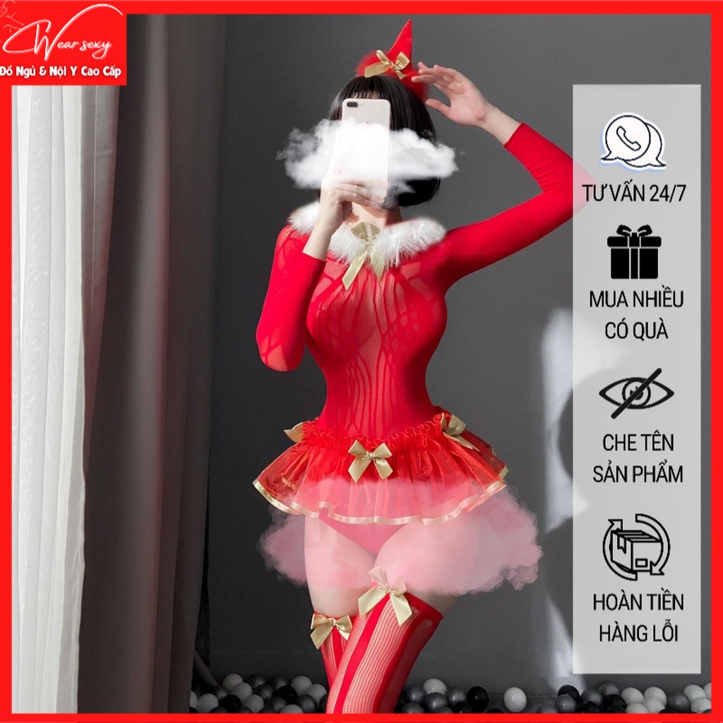 [NOEL 2022] Link Tổng hợp Cosplay Giáng Sinh Gợi Cảm, Quyến Rũ Full Phụ Kiện  [CWEAR.SEXY_ĐỒ NGỦ &amp; NỘI Y CAO CẤP]